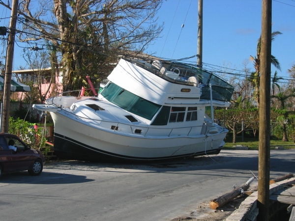 Marsh Harbour Scene, Post Hurricane